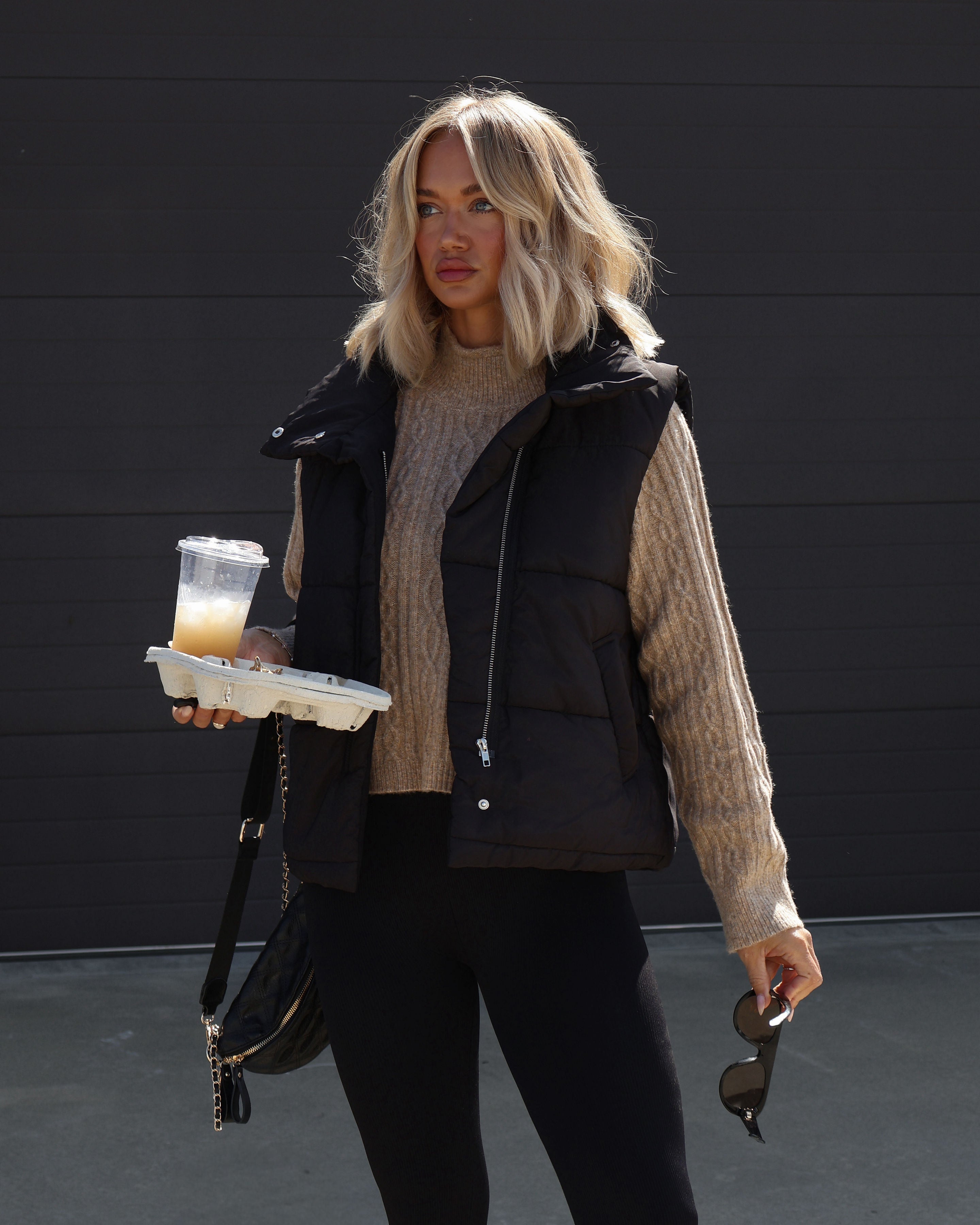 Anna Pocketed Puffer Vest