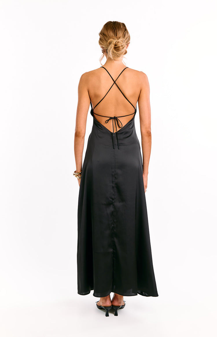 Nakita Black Maxi Dress