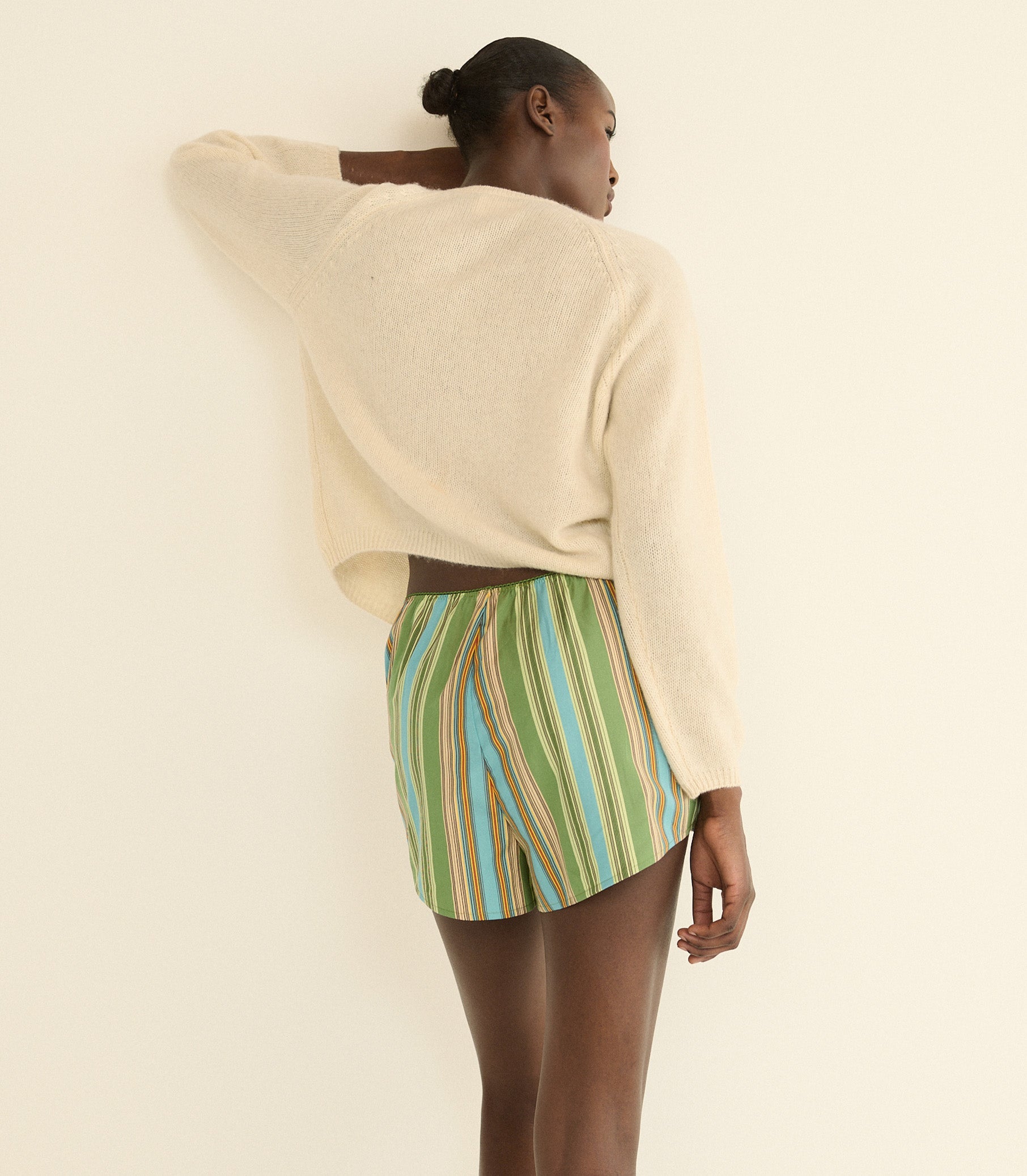 THELMA SHORT -- SAINT-OUEN STRIPE