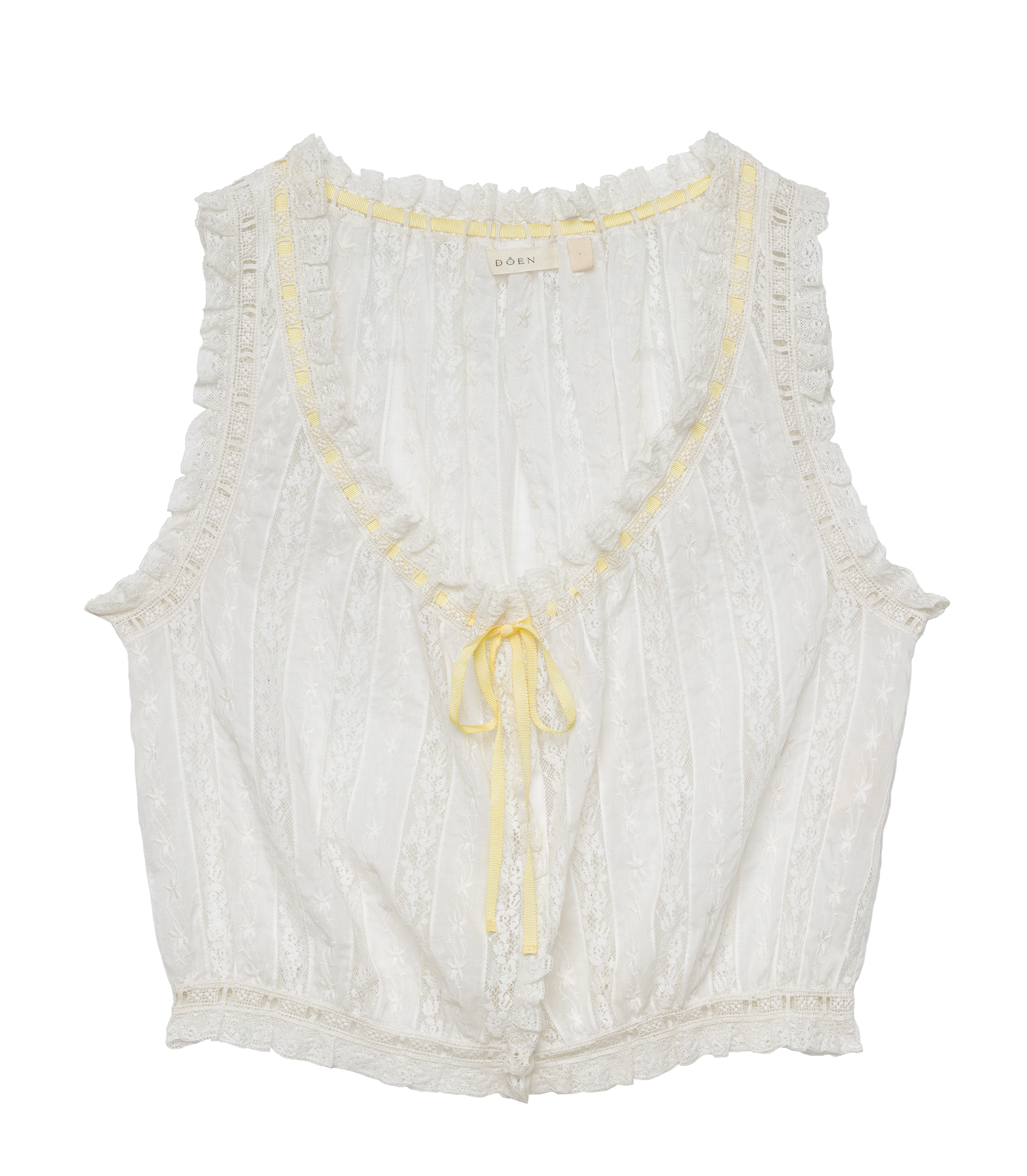 VETIVER TOP -- SALT